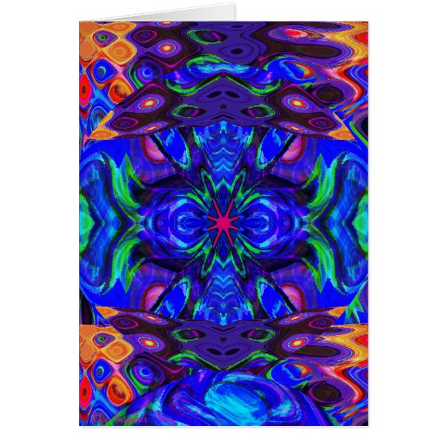 魚1匹、魚2匹、ふぐ1匹、青 (正面)