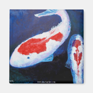 魚1匹、魚2匹 マグネット