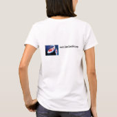 魚1枚、魚2枚Tシャツ Tシャツ (裏面)