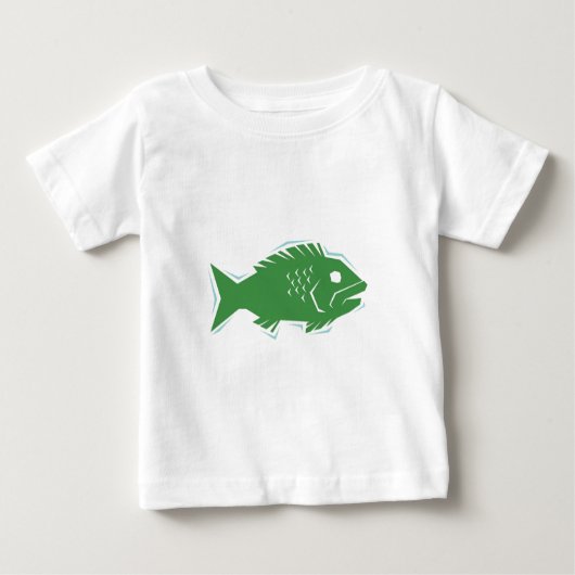 魚1 ベビーTシャツ (正面)