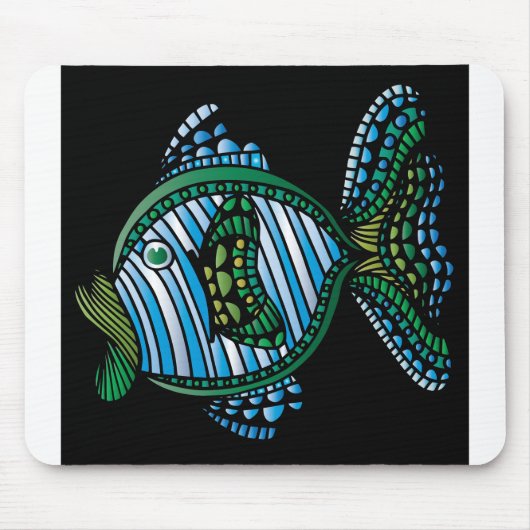魚1 マウスパッド (正面)