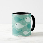 魚2と模造して下さい マグカップ (正面右)