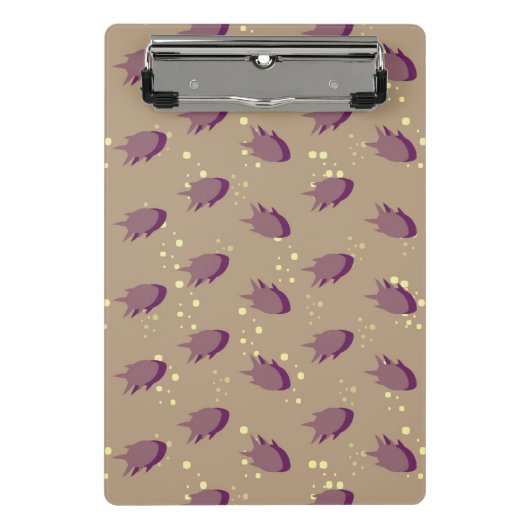 魚2と模造して下さい ミニクリップボード (正面)