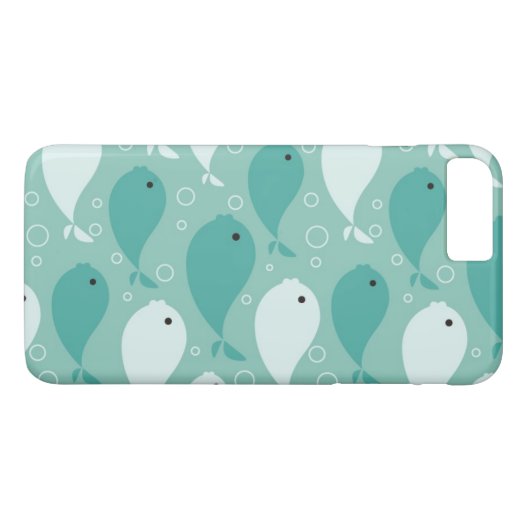 魚2と模造して下さい Case-Mate iPhoneケース (裏面(横))