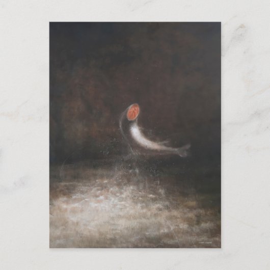 魚2012年の跳躍 ポストカード (正面)