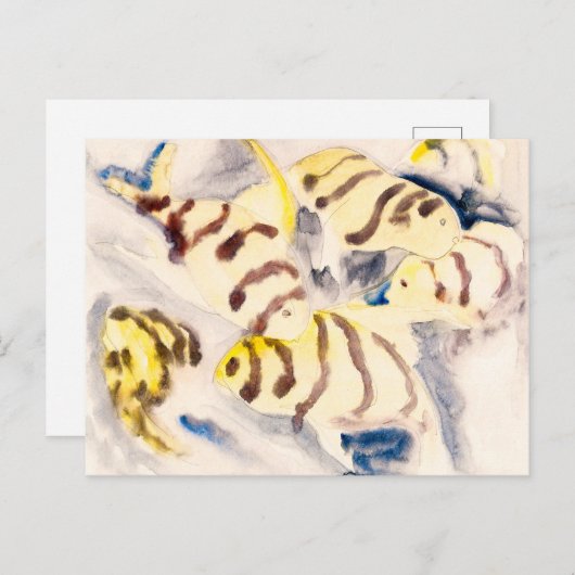 魚3 | Charles Demuth | ポストカード (正面/裏面)