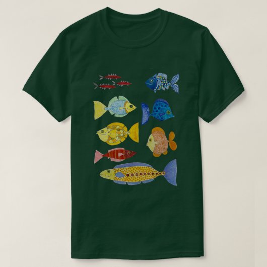 魚3 Tシャツ (デザイン正面)
