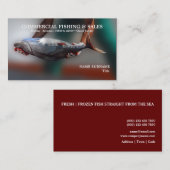 魚|の写真撮影ビジネスを保持している人 名刺 (正面/裏面)