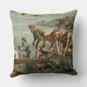 魚(の奇跡的な草案のための漫画 クッション (裏面)