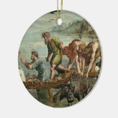 魚(の奇跡的な草案のための漫画 セラミックオーナメント (左)