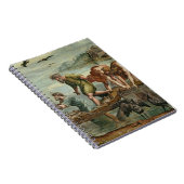 魚(の奇跡的な草案のための漫画 ノートブック (右側)