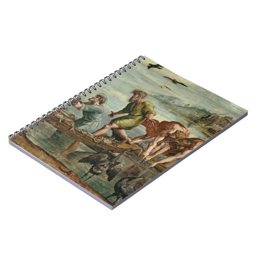 魚(の奇跡的な草案のための漫画 ノートブック (左側)