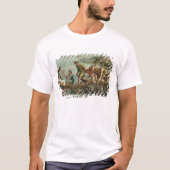 魚(の奇跡的な草案のための漫画 Tシャツ (正面)