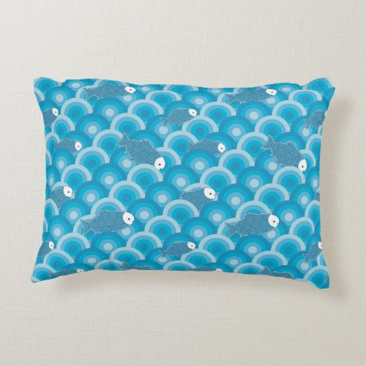 魚 アクセントクッション (裏面)