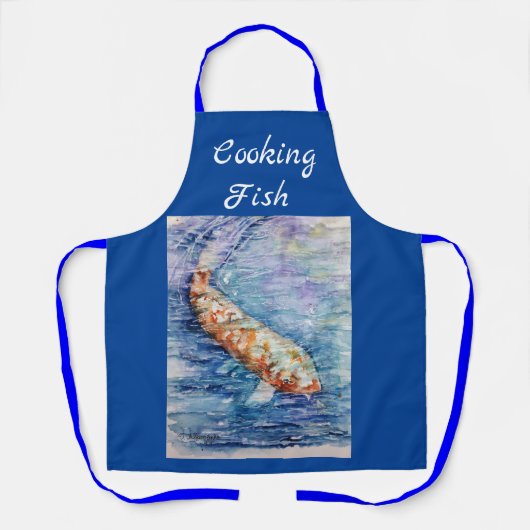 魚 エプロン (正面)