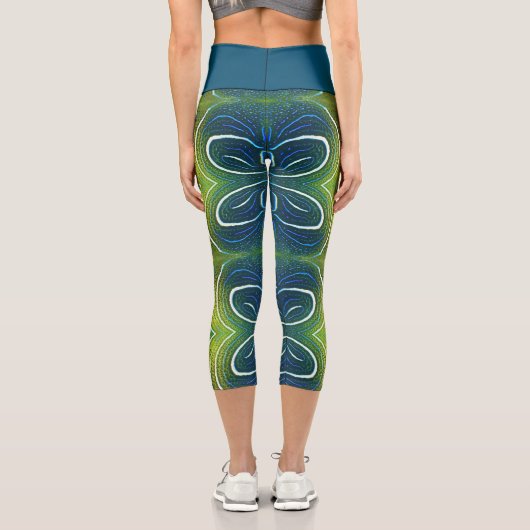 魚 カプリレギンス (裏面)