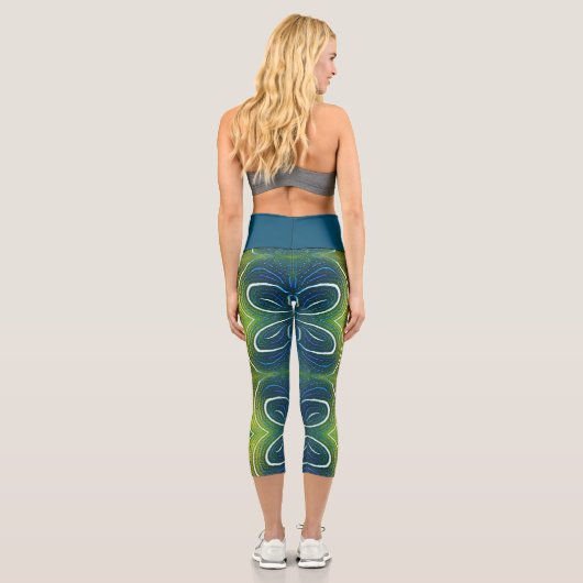 魚 カプリレギンス (裏面)