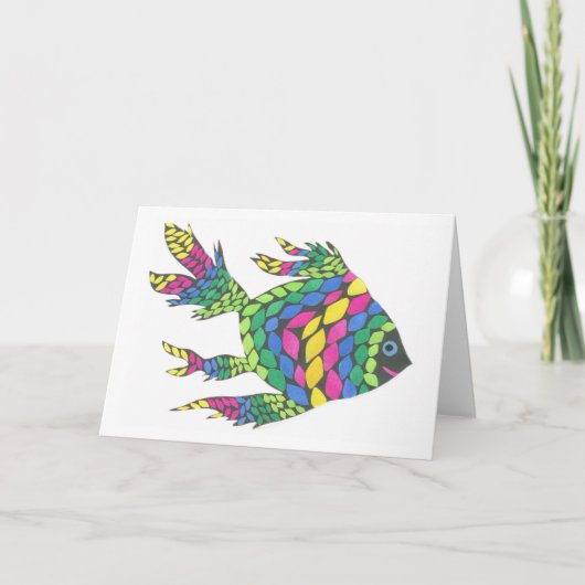 魚 カード (正面)