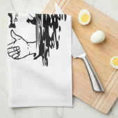 魚 キッチンタオル (四つ折り)