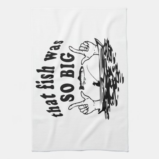 魚 キッチンタオル (縦)