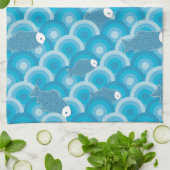 魚 キッチンタオル (折り畳み)