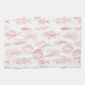 魚 キッチンタオル (横)