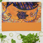 魚 キッチンタオル (折り畳み)