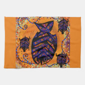 魚 キッチンタオル (横)