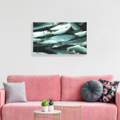 魚 キャンバスプリント (インサイチュ (リビング))
