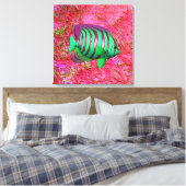 魚 キャンバスプリント (インサイチュ (寝室))