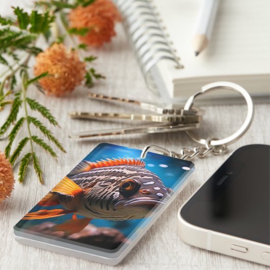 魚 キーホルダー (正面右)