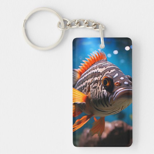 魚 キーホルダー (正面)