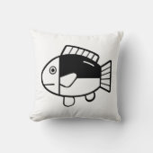 魚 クッション (正面)
