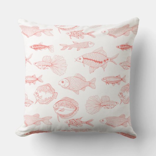 魚 クッション (正面)