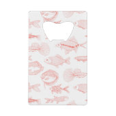 魚 クレジットカード栓抜き (正面)