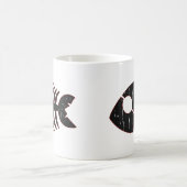 魚 コーヒーマグカップ (中央)