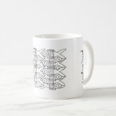 魚 コーヒーマグカップ (正面右)