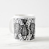 魚 コーヒーマグカップ (正面左)