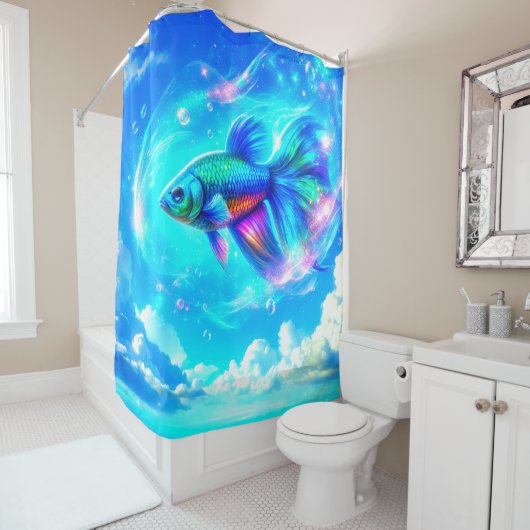 魚 シャワーカーテン (インサイチュ)