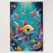 魚 ジグソーパズル (縦)