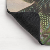 魚-ジャック・デンプシー- Archocentrusのoctofasciatus マウスパッド (コーナー)