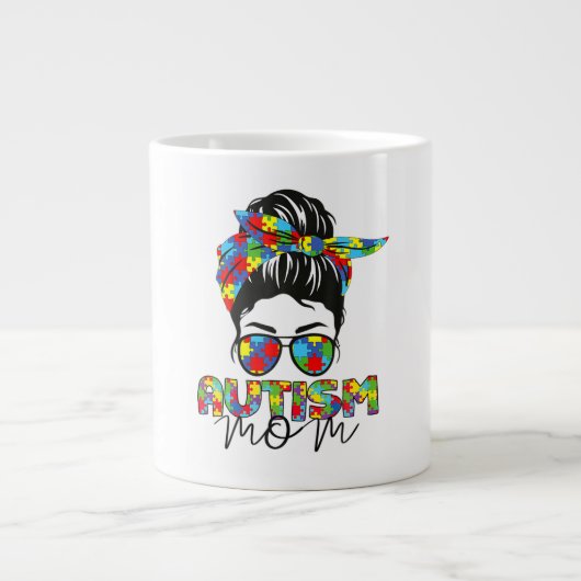 魚 ジャンボコーヒーマグカップ (正面)