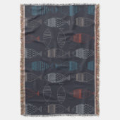 魚 スローブランケット (正面縦)