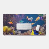 魚 デスクマット (キーボード&マウス)