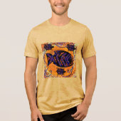 魚 トライブレンドTシャツ (正面)