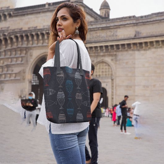 魚 トートバッグ