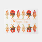 魚 ドアマット (正面)