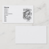 魚/ニジマス 名刺 (正面/裏面)