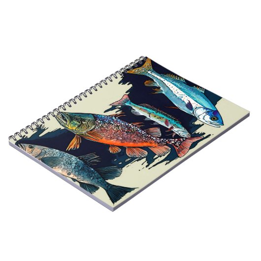 魚 ノートブック (左側)