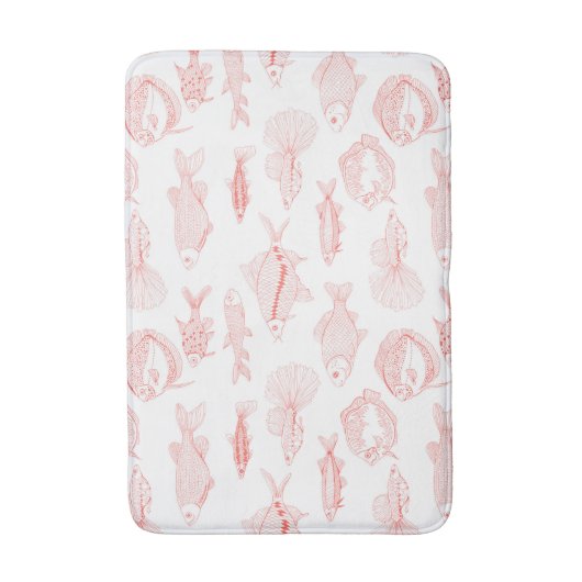 魚 バスマット (正面縦)